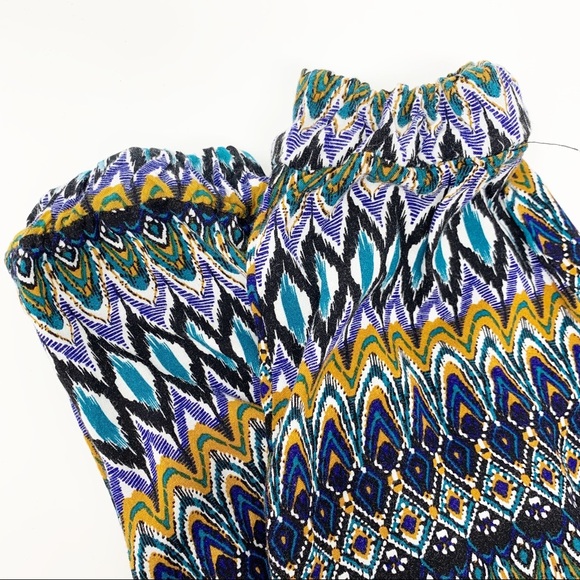 Joe B Benbasset women’s print rayon jogger pants - Picture 2 of 9